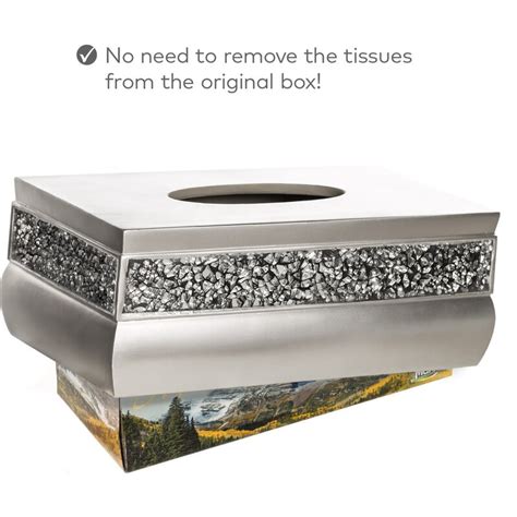 black metal tissue box cover|polished nickel tissue box cover.